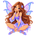 PixelFairy: Cute Animated Pixel Fairy Cursor